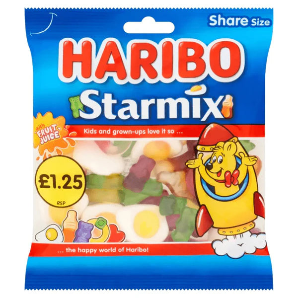Haribo Starmix Bag 125g PMP £1.25
