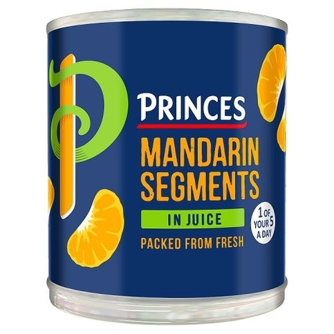 Princess MANDARIN Segments In Juice 298g
