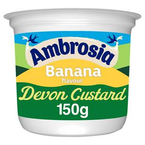 Ambrosia Banana Devon Custard 150g