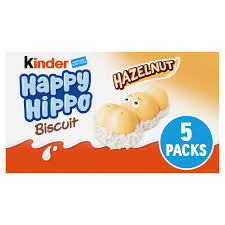 Kinder Happy Hippo Biscuit Hazelnut – Pack of 5