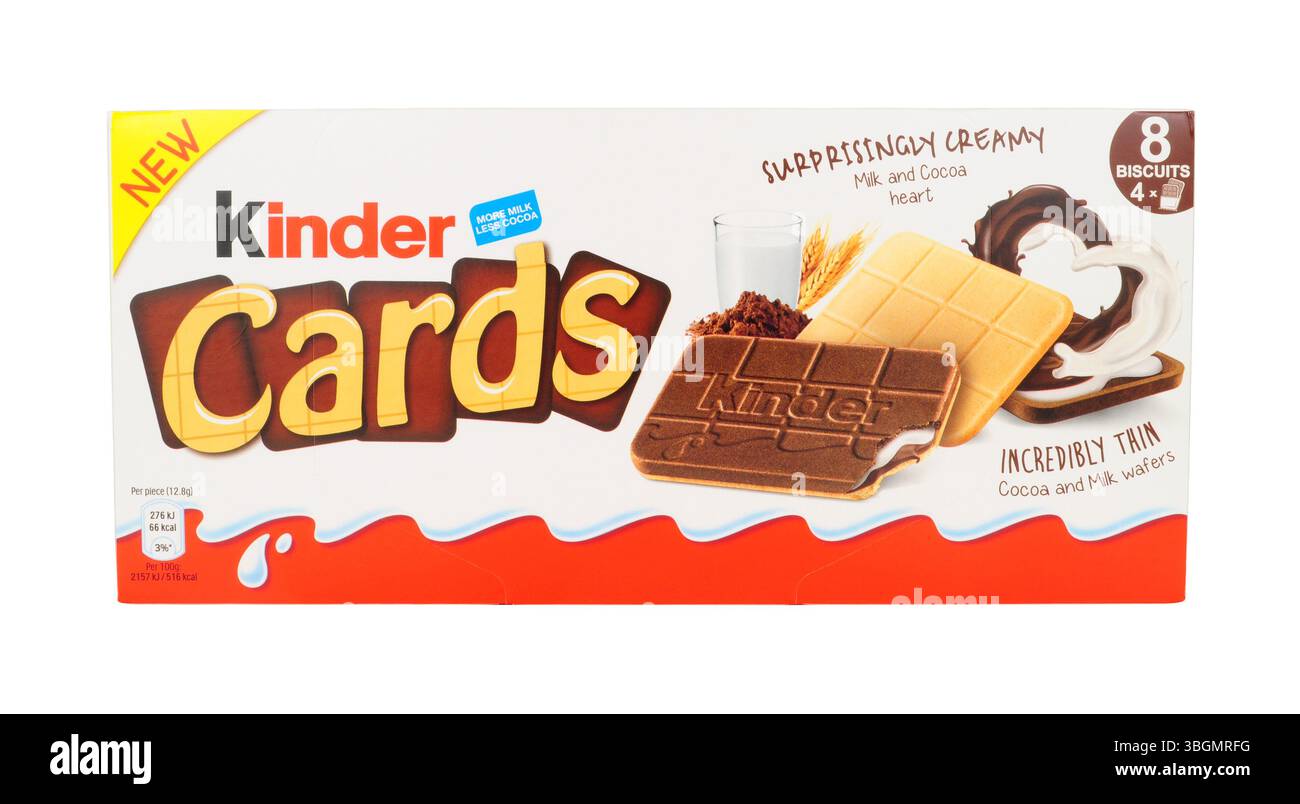 Kinder Cards – 8 Biscuits