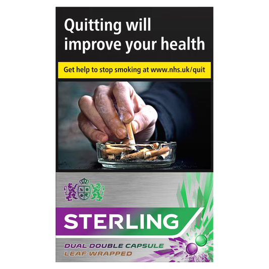 Sterling Dual Double Capsule Leaf Wrapped Cigarillo 10