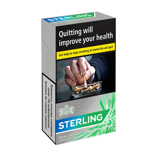 Sterling Dual Capsule Leaf Wrapped Cigarillo 20