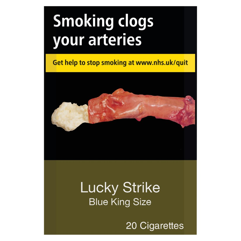 Lucky strike blue king size