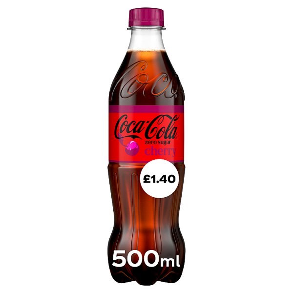 Coke Cherry Zero Sugar 500ml