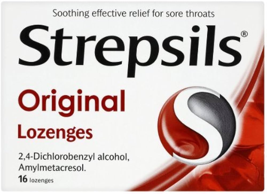 Strepsils Orignal Lozenges (16-Tablets)