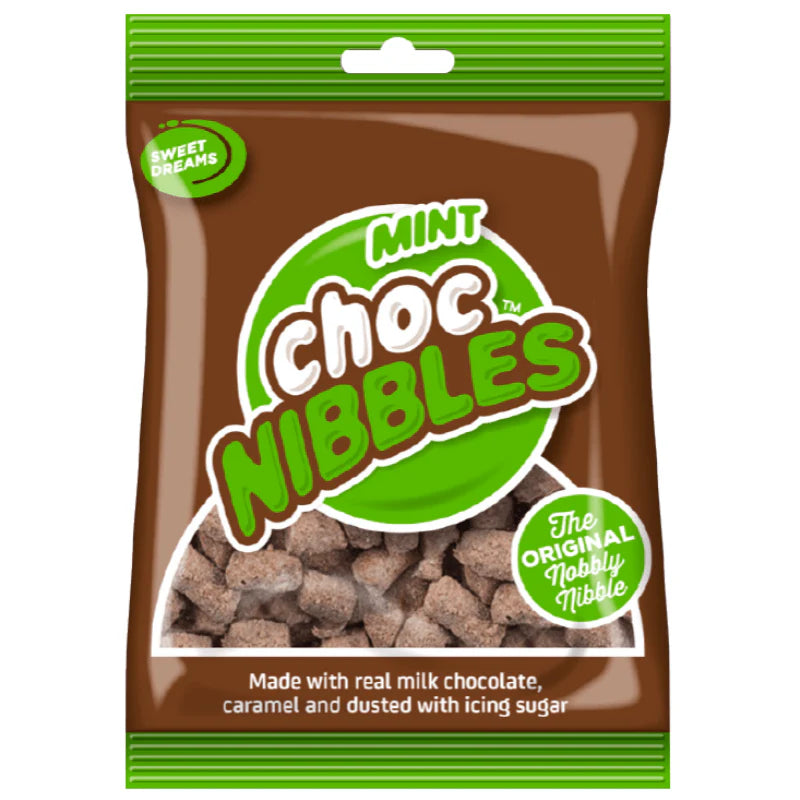 Choc Nibbles Mint Chocolate Bag 100g PMP £1